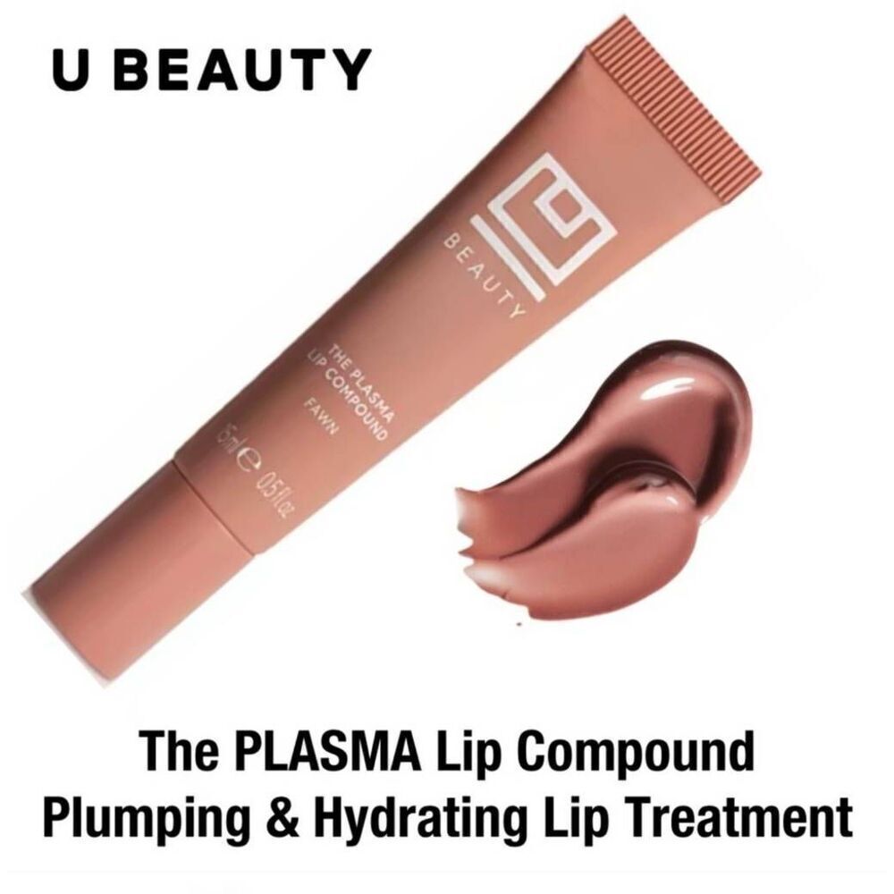 NIB~U Beauty The Plasma Lip Compound in Fawn~0.5 fl. oz.~$68 Value